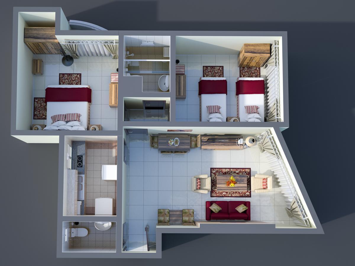 Ewan Tower Hotel Apartments Acman Dış mekan fotoğraf