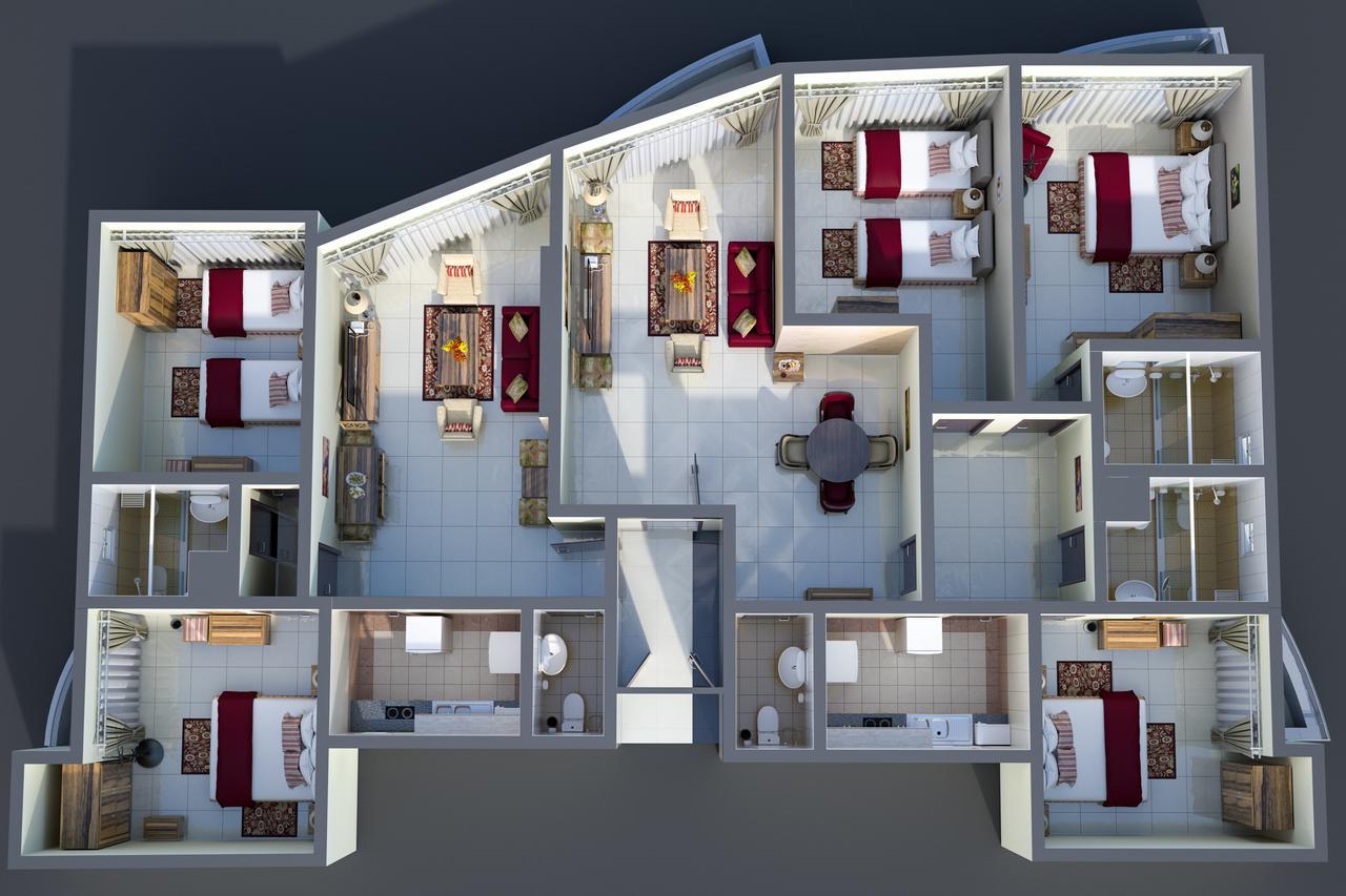 Ewan Tower Hotel Apartments Acman Dış mekan fotoğraf